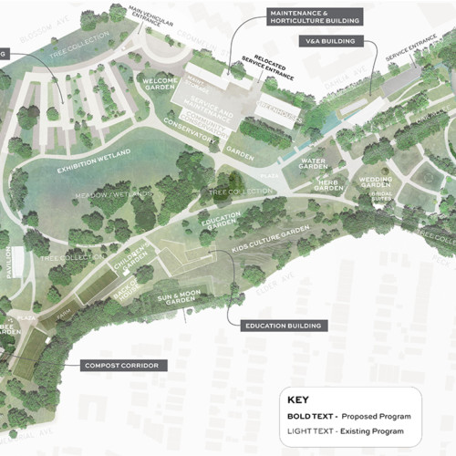 Queens Botanical Garden Master Planning