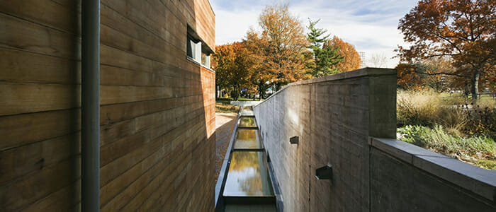 Queens Botanical Garden, Visitor Center and Administration Building, Flushing, New York, BKSK Architects