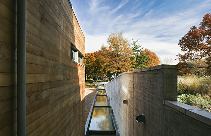 Queens Botanical Garden, Visitor Center and Administration Building, Flushing, New York, BKSK Architects