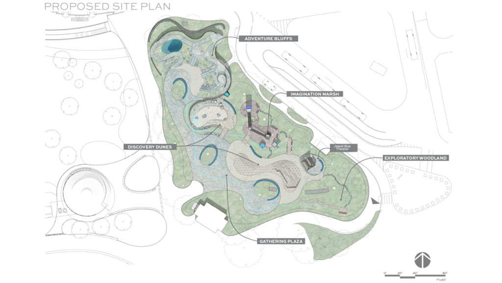 Battery Playscape plan