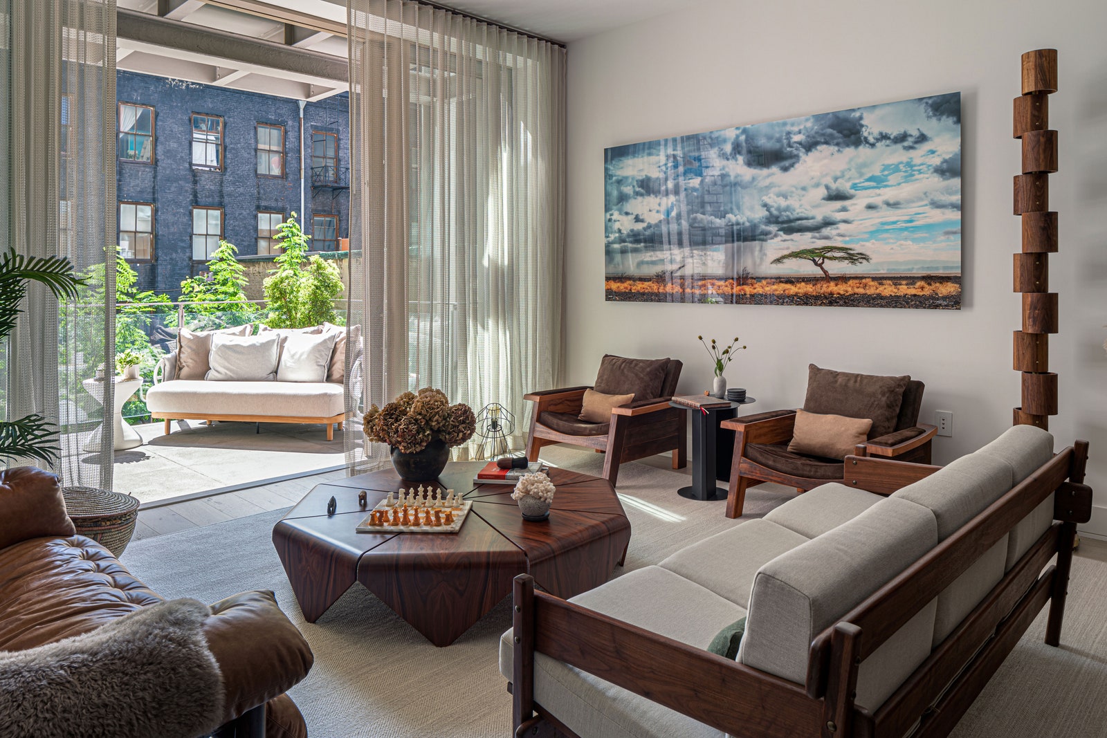 Architectural Digest Tour a Modernist New York City Apartment That’s All About Brazilian Design