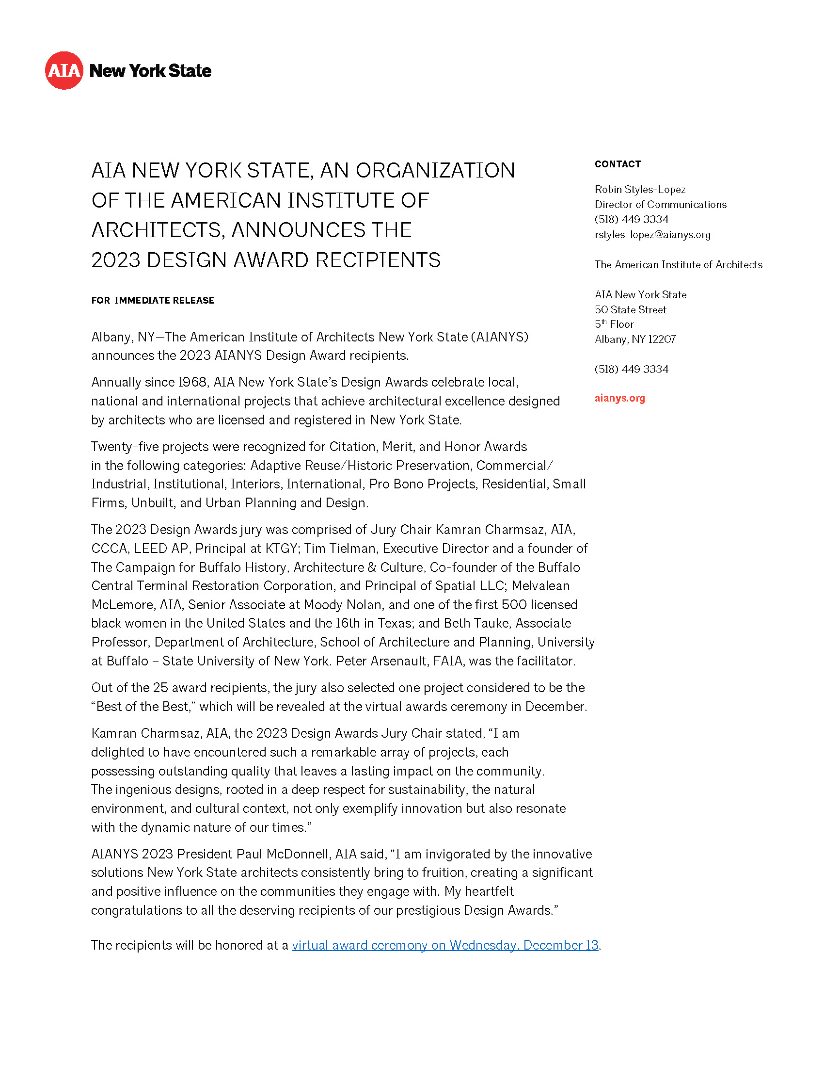 AIANYS Award 470 Columbus Avenue BKSK Architects